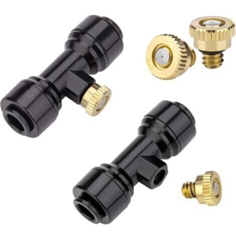 Kit de brumisation pour irrigation extérieure - Pour jardin et terrasse - 10 kits, 8 mm