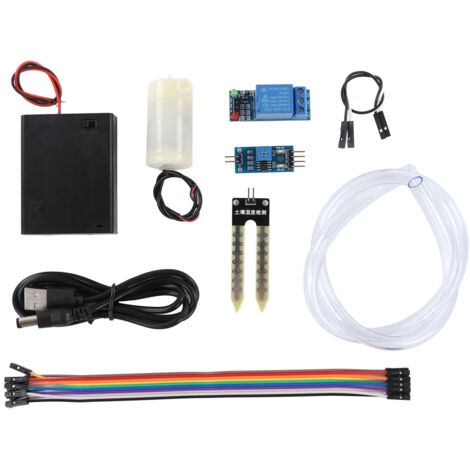 Kit de câblage pour pompe d'arrosage automatique de fleurs, module relais d'irrigation, module capteur d'humidité du sol