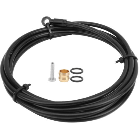Kit de câble hydraulique pour frein à disque vélo 2M, compatible SLX/XT/XTR, noir, coupe personnalisable
