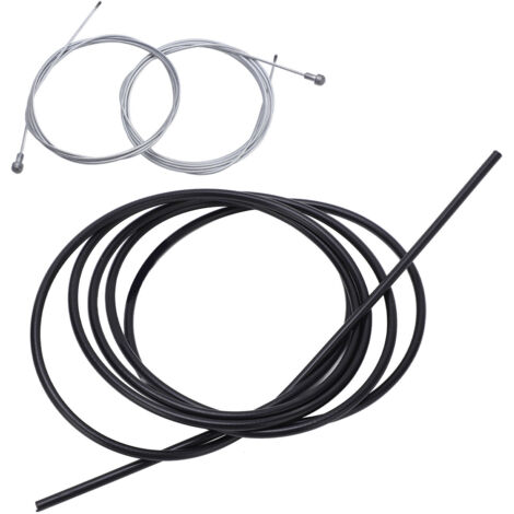 Kit de Câbles et Gaines de Frein pour Vélo Route et VTT - Ensemble Universel avec Capuchons