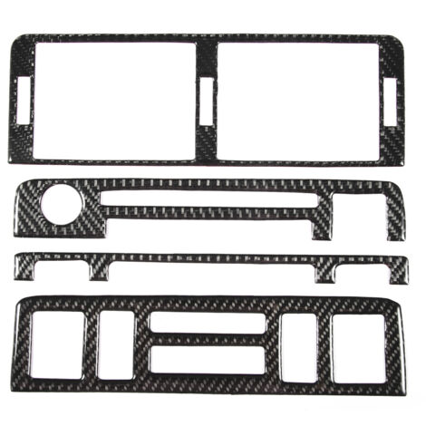 Kit de cadre de garniture de contrle central en Fiber de carbone pour BMW E46 M3 1998-2005