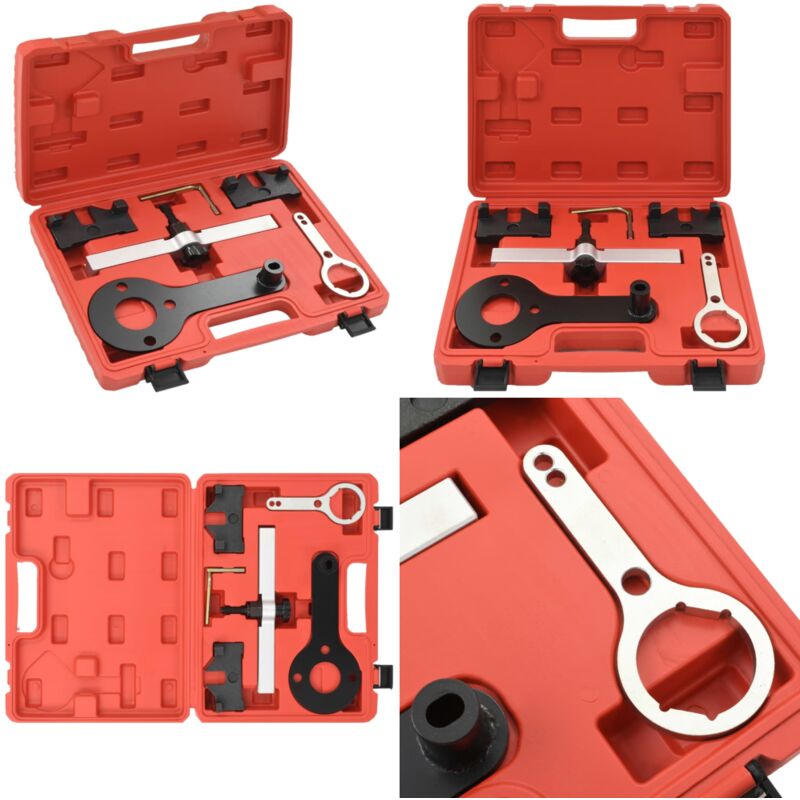 Kit de calage du moteur 6 pcs pour BMW N63B44 V8 X5 X6 750 650 - Outil De Calage Moteur - Synchronisation Moteur - Outil D'alignement Arbre À Cames