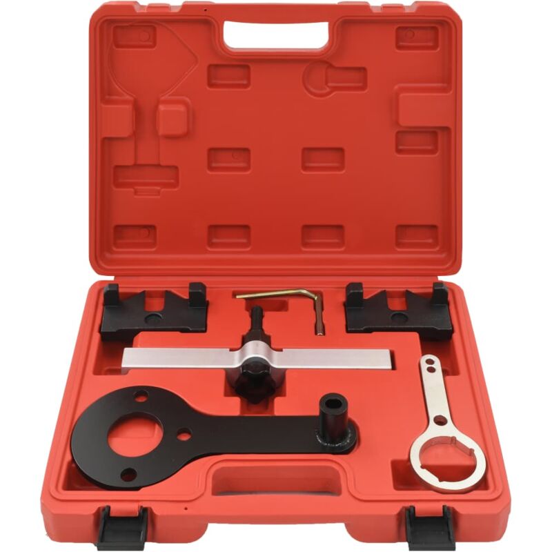 Helloshop26 - Kit de calage du moteur 6 pièces pour bmw N63B44 V8 X5 X6 750 650 auto atelier outils