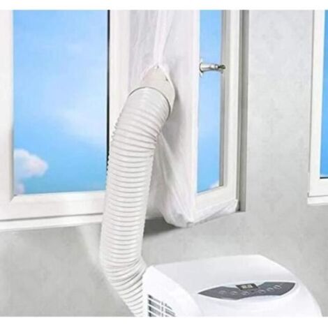 Kit de Calfeutrage pour Climatiseur Joint de Fenêtre 3M Blanc