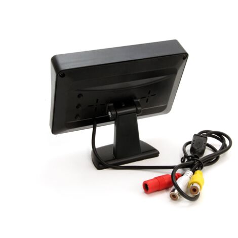 Kit de capteurs de stationnement TFT01 4,3" avec caméra HD-310, 4 capteurs argentés