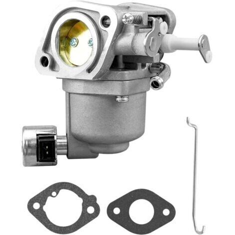 Kit de carburador compatible con motores Briggs & Stratton 40N877 y 40N777, repuesto para motores de cortacésped Intek 594207, 595216 y 597126.