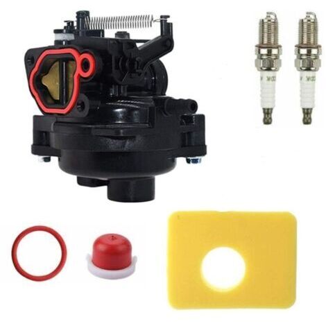 Kit de carburador para cortacésped Briggs Stratton 625EXI, 675EXI, 675EX, 725EX, 125 cc y 140 cc. Reemplaza los accesorios 799584, 796584, 591109 y 594058.