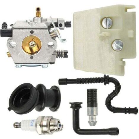 Kit de carburador para Stihl 026 MS260 MS240 240 Walbro WT-194 y filtro de aire de bujía