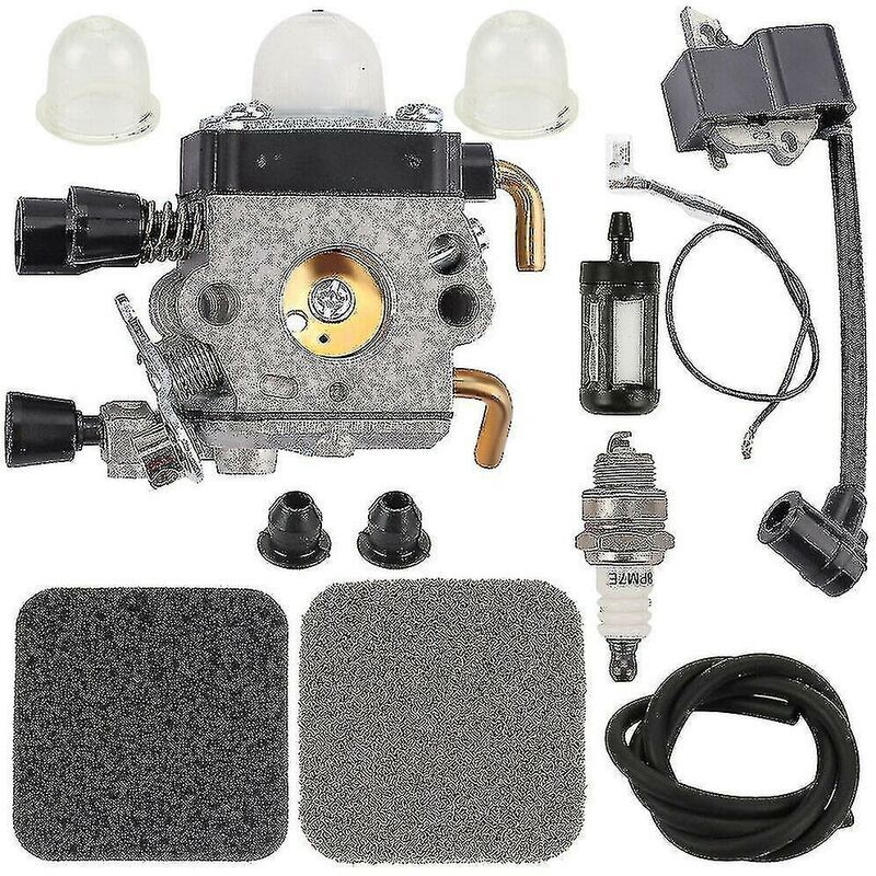 Sunxury - Kit de carburateur de bobine d'allumage pour carburateur Stihl Fs80r Fs85 Fs80