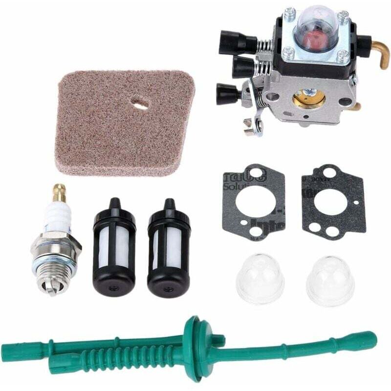 Trimec - Kit de carburateur de ligne de carburant pour débroussailleuse stihl FS55 FS55R FS55C FS55RC FS55T FS46 FS46C FS45 FS45C csparkv-eu