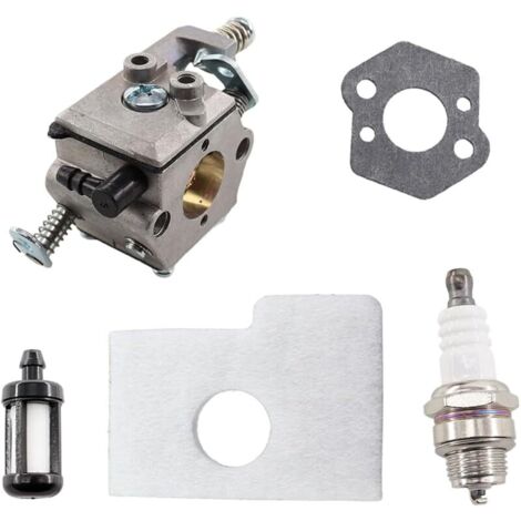 Kit de Carburateur Filtre à Air Bougie d'allumage pour Stihl 017 018 019 019T MS170 MS180 MS190 MS190T MS180C Tronçonneuse