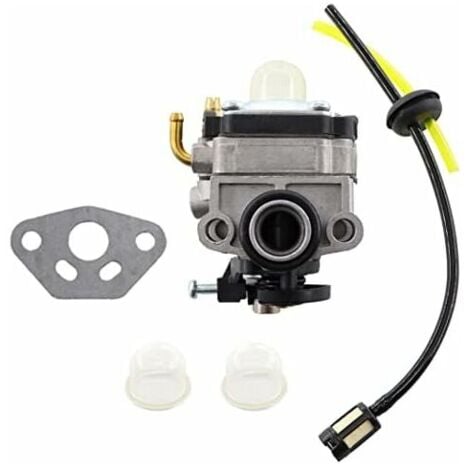 FOREHILL Kit de Carburateur Filtre à essence Tuyau kit pour Robin Subaru EH025 EH035 592-60090-00-2 593-60140-00 avec Joint Poire damorçage