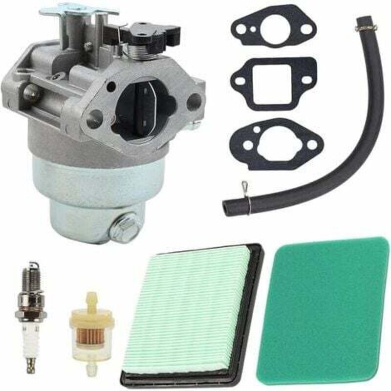 Tuserxln - Kit de carburateur Honda (carburateur, Joints, Filtre à air, Conduite de Carburant) pour Moteurs GCV160 Tondeuse à Gazon