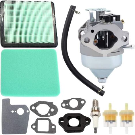 Kit de carburateur GCV190 pour Honda GC190 GCV190A GV190LA HRB217 HRX217 HRX217K1 HRX217K2 Les Moteurs de Tondeuse à Gazon remplacent 6100-Z0Y-813 16100-Z0Y-812 16100-Z0Y-811 16100-Z0Y-003