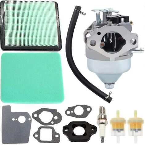 Kit de carburateur GCV190 pour moteurs de tondeuses à gazon Honda GC190, GCV190A, GV190LA, HRB217, HRX217, HRX217K1 et HRX217K2. Remplace les références 6100-Z0Y-813, 16100-Z0Y-812 et 16100-Z0Y-.
