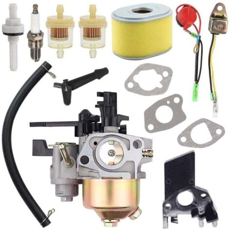 Kit de carburateur GX160 pour Honda GX200 GX168 GX140 GX120 5.5HP 6.5 HP Moteur WP30X Pompe à Eau Nettoyeur Haute Pression Carb, avec Joints de Montage