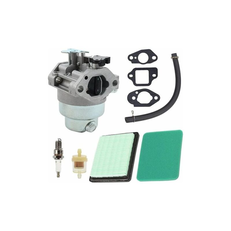 Yzmrbdqc - Kit de carburateur Honda (carburateur, Joints, Filtre à air, Conduite de Carburant) pour Moteurs GCV160 Tondeuse à Gazon