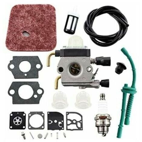 Kit de carburateur pour BG72 BG75 HS80 FS85 FS80 ZAMA C1Q-S66 C1Q-S143 C1Q-S153 remplacer 4140 120 0619 4137 120 0608 Taille-haie Taille-Bordure