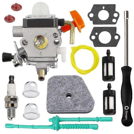 Kit de carburateur pour débroussailleuse Stihl FS90, FS110, FS130, FS100, KM110R, KM130, HL100, HT100, FS130R, FS87, FS100R et HL90.-AquaForge