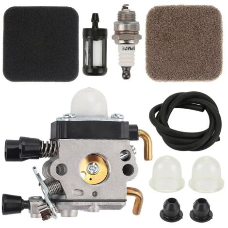 Kit de carburateur pour débroussailleuse Stihl HS 72 74 76 75 80 85 FS 72 74 76 75 80 80R 85 FC 75 85 HL75 HT70 HT75 KM85 C1Q-S66-AquaForge