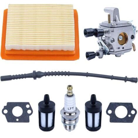 Kit de carburateur pour débroussailleuses Stihl FS120, FS200, FS020, FS202, FS250, FS300 et FS350