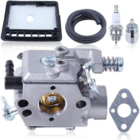 Kit de Carburateur pour Echo CS3000 CS3400 CS3450 CS300 CS301 CS305 CS306 CS340 Tondeuse kit Carburateur Filtre Essence Filtre a Air Tuyau Bougie D'allumage A021000232