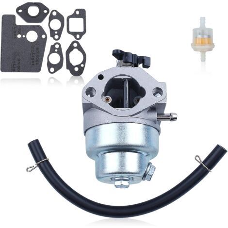 Kit de carburateur pour Honda GCV135 GCV160 GC135 GC160 Moteur HRB216 HRR216 HRS216 HRT216 HRZ216 HRZ216 Tondeuse à Gazon Carburateur avec jeu de joints, filtre à carburant, remplacement OEM