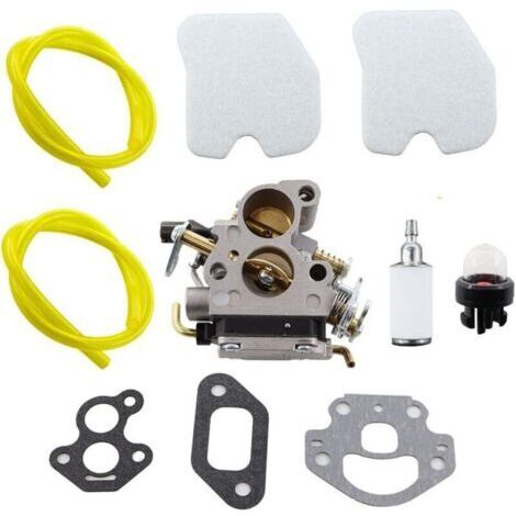 Kit de Carburateur Pour MCCULLOCH CS340 CS380 Filtre à air Carburant poire d'amorçage conduite de carburant