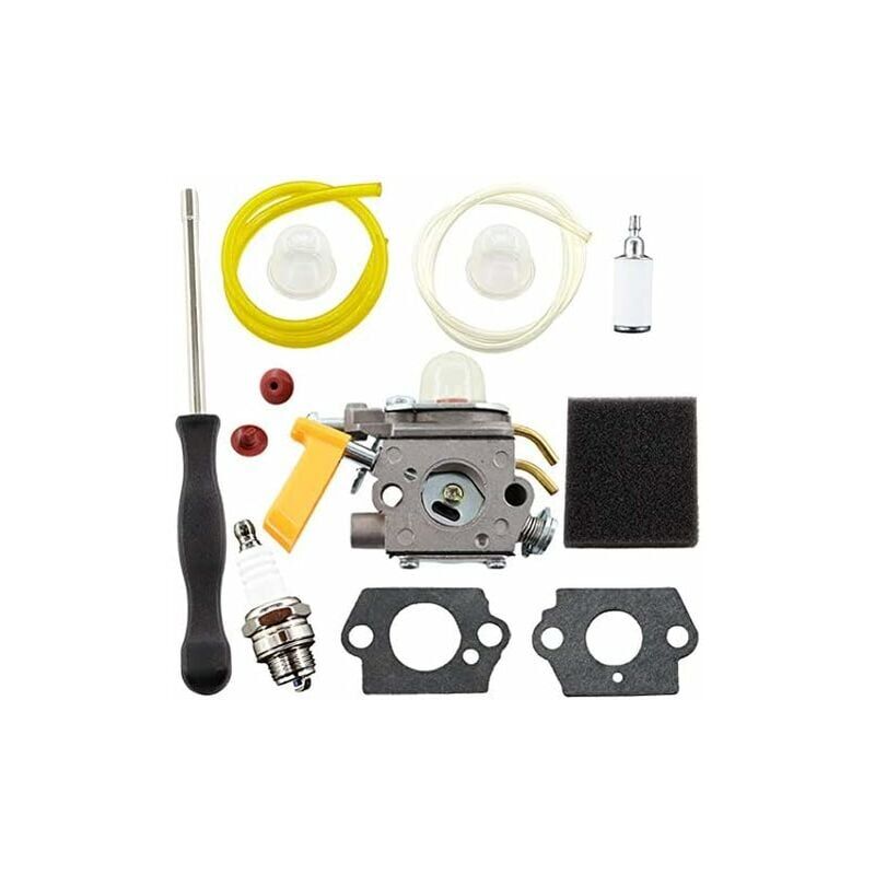 Forehill - Kit de carburateur pour Ryobi RBC30SESA RBC30SBSA RLT30CESA RLT30SESA RPR3025JA Remplacer zama C1U-H60D Ryobi et Homelite 26cc et 30cc