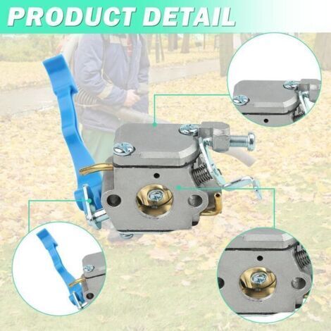 Kit de carburateur, pour souffleur à Main Husqvarna 125B 125Bx 125Bvx, pour Moteur Zama 581798001 545081811 545112101 Carb