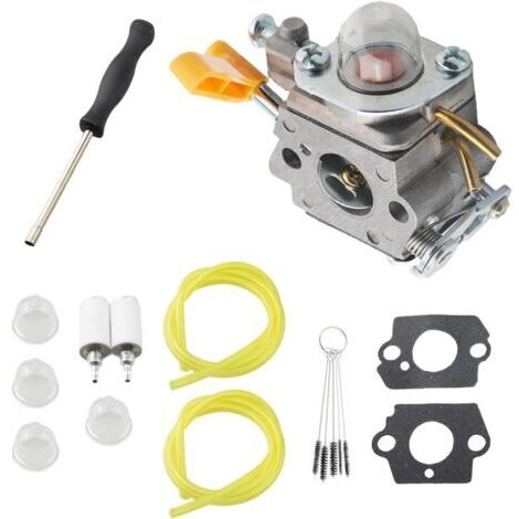 Kit de carburateur pour souffleurs et débroussailleuses Homelite UT26HBV et 33600A assurant une performance efficace