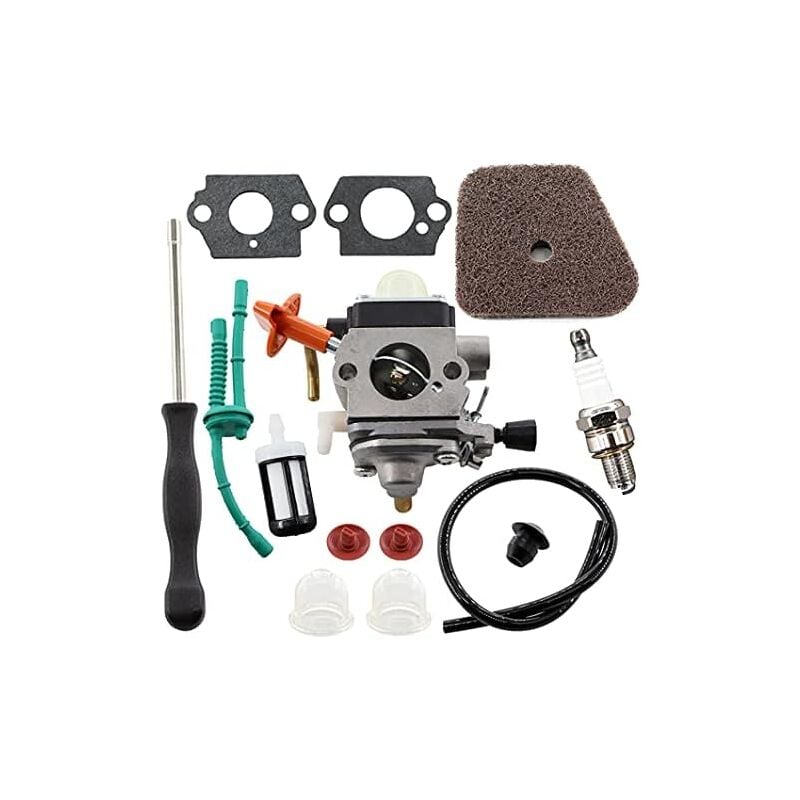 Kit de carburateur pour Sthil FS87 FS90 FS100 FS110 FS130 HL95 HL100 HT100 HT101 KM90 KM100 KM110 SP90 coupe-fil 4180-120-0610 remplacement avec