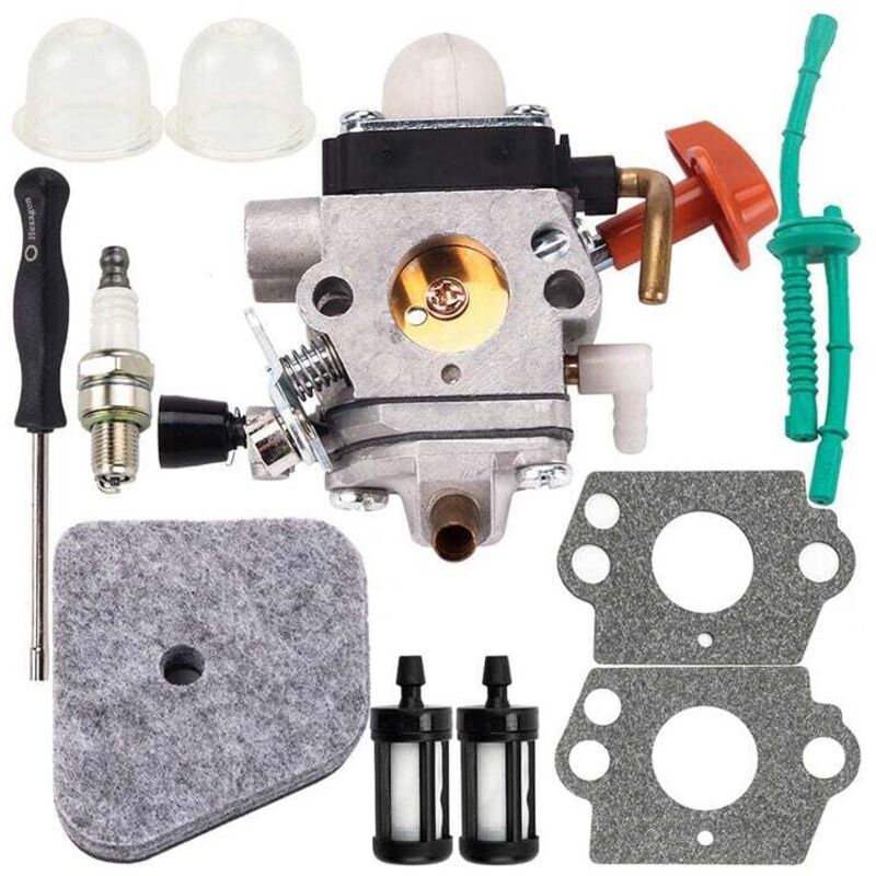 Kit de carburateur pour Sthil FS87 FS90 FS100 FS110 FS130 HL95 HL100 HT100 HT101 KM90 KM100 KM110 SP90 coupe-fil 4180-120-0610 remplacement avec