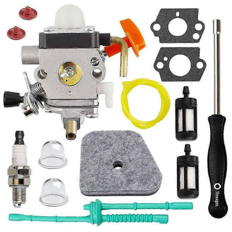 Kit de carburateur pour STIHL FS90 FS110 HT101 FS130 FS100 KM110R KM130 HL100 HT100 FS130R FS87 FS100R