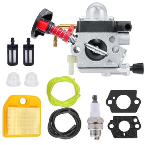 Kit de carburateur pour taille-haies STIHL HS82, HS82T, HS82R, HS87T et HS87R (réf. 4237-120-0621)