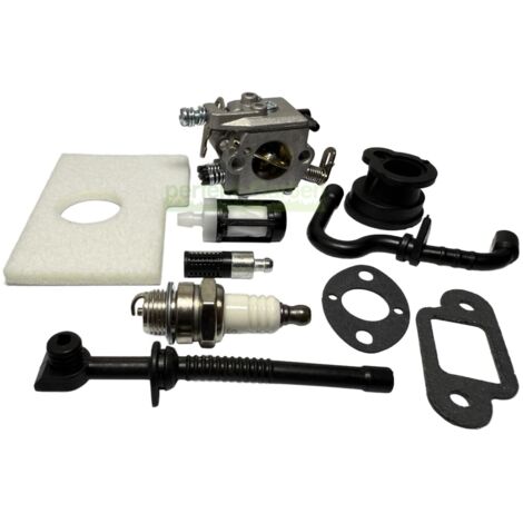 Kit de carburateur pour tronçonneuse Stihl MS 170 180 190 T C 11236403800 / 00003503502
