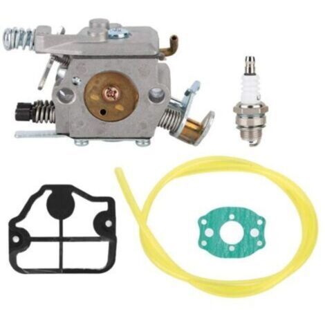 Kit de carburateur pour tronçonneuses Husqvarna 36 41 136 137 141 142 – Remplacement Zama C1Q-W29E – Matériaux durables pour performance optimale