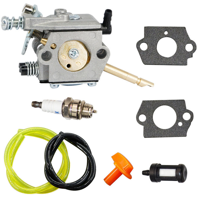 Forehill - Kit de Carburateur Tondeuse pour Walbro wt 45, wt 45 1, wt 45A pour stihl FS48 FS52 FS66 FS81 FS106 BR400