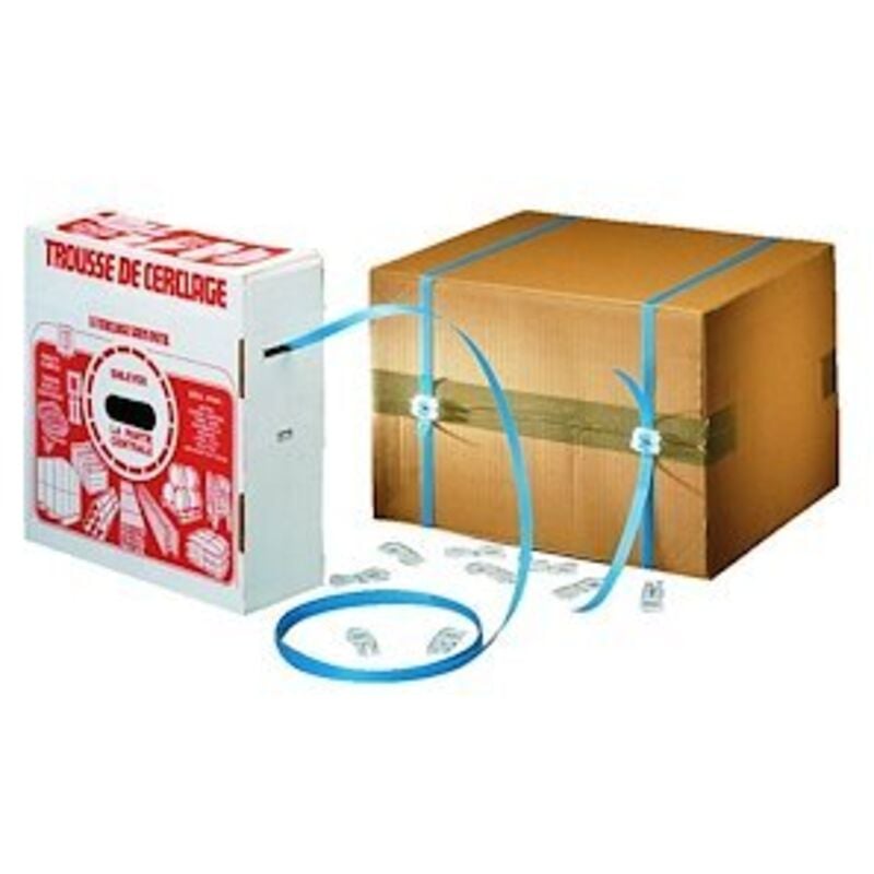 Kit de cerclage feuillard et boucles