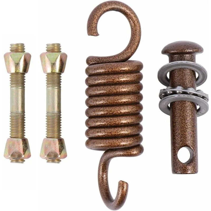 Kit de chaise double hamac robuste, ensemble de hamac en alliage, siège pivotant, pièces de quincaillerie de Suspension, crochet à ressort,