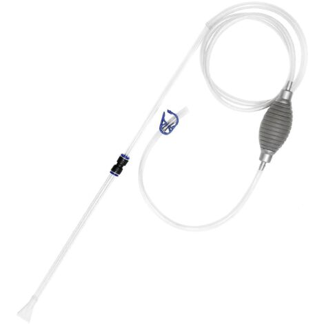 Kit de changement d'eau pour aquarium avec siphon pour poissons et petits graviers, aspirateur