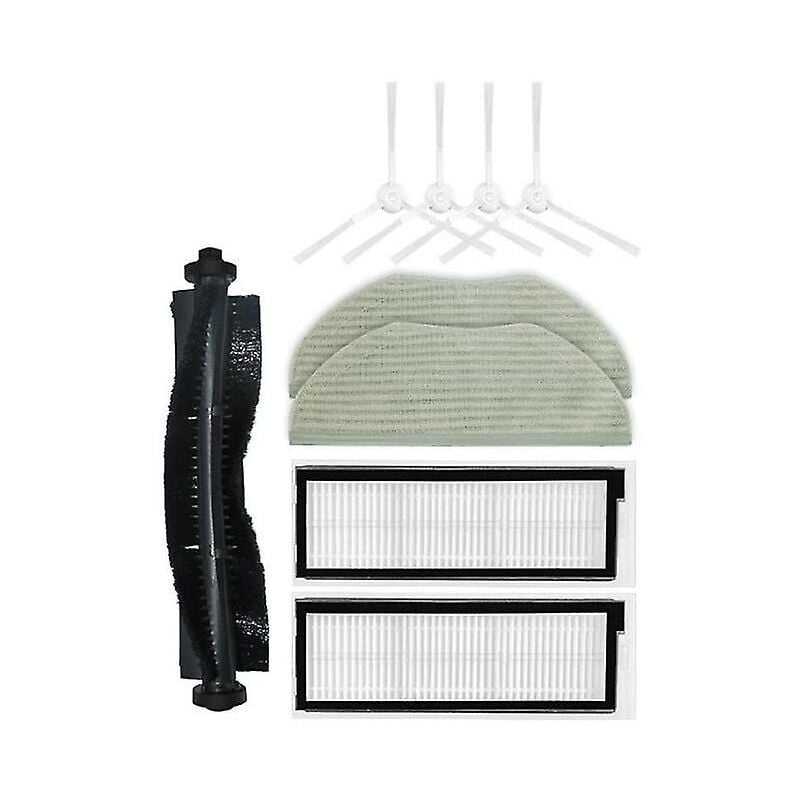Kit de chiffons de nettoyage et de brosses latérales Hepa pour aspirateur robot Qihoo 360 X90 X95 S9