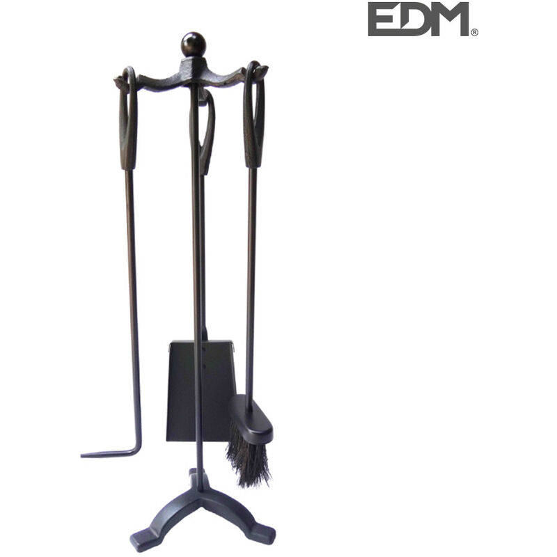 

Edm 85752 Kit De Chimenea Negro 3 Piezas