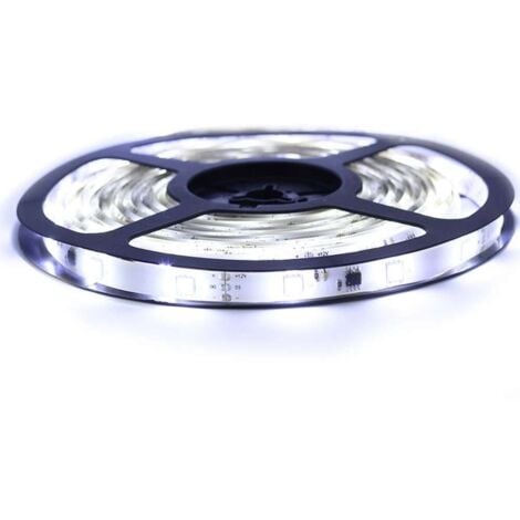 Kit de cinta profesional 5050/SMD2811 - 30 leds/m - 5 metros blanco frío | Transformador: No se incluye la fuente de alimentación