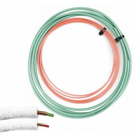 Kit de cintrage cuivre pour tuyaux gaz 1/4' et 3/8' – Longueur 4 m – Évite l'écrasement – Facilité d'insertion et de retrait – Vecamco