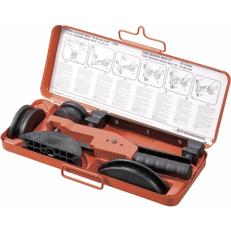 Rothenberger - Kit de cintrage pour tuyaux - Tube Bender Maxi C97635
