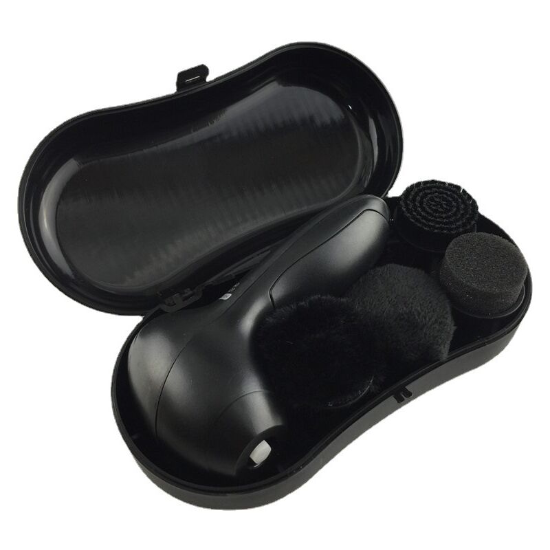 Kit de cirage de chaussures électrique, nettoyeur de chaussures multifonctionnel portatif à faible bruit, brosse de nettoyage de chaussures,