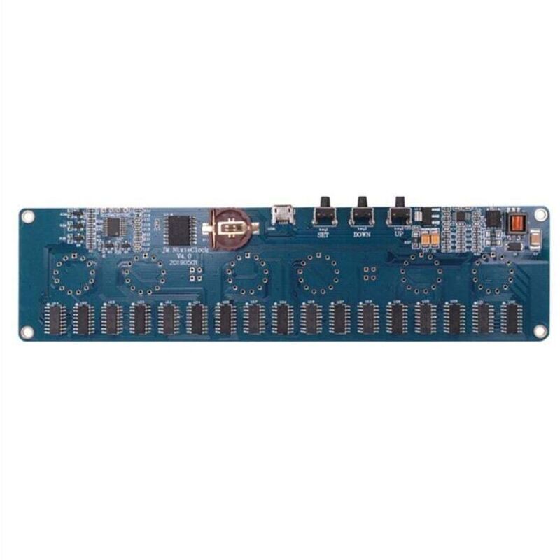 Kit Horloge Numérique LED DIY avec Circuits Imprimés In14 et In4 PCBA