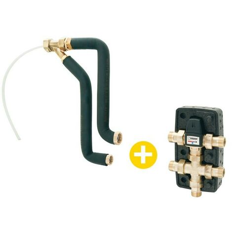 Kit de circulation VTR300 avec vanne de réglage thermique VTR801 45 - 65°C