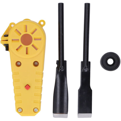 Kit de ciseaux à bois électrique pour sculpture et modification avec meuleuse d'angle, outil DIY